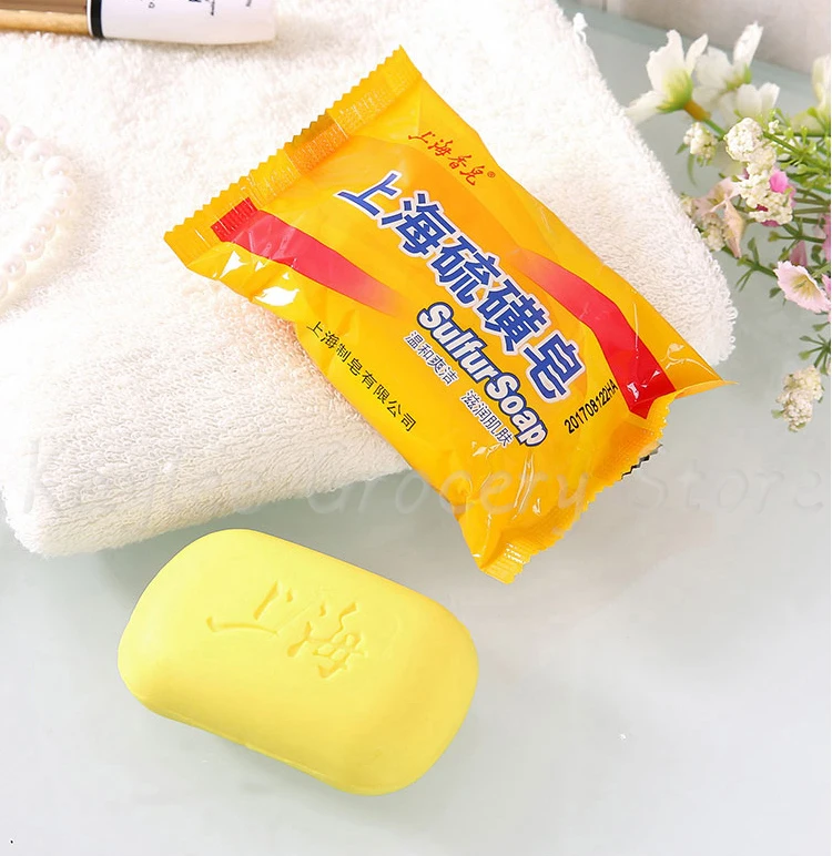 5 шт. Shanghai мыло от акне состояние кожи Seborrhea Eczema анти грибок пузырьки для ванны
