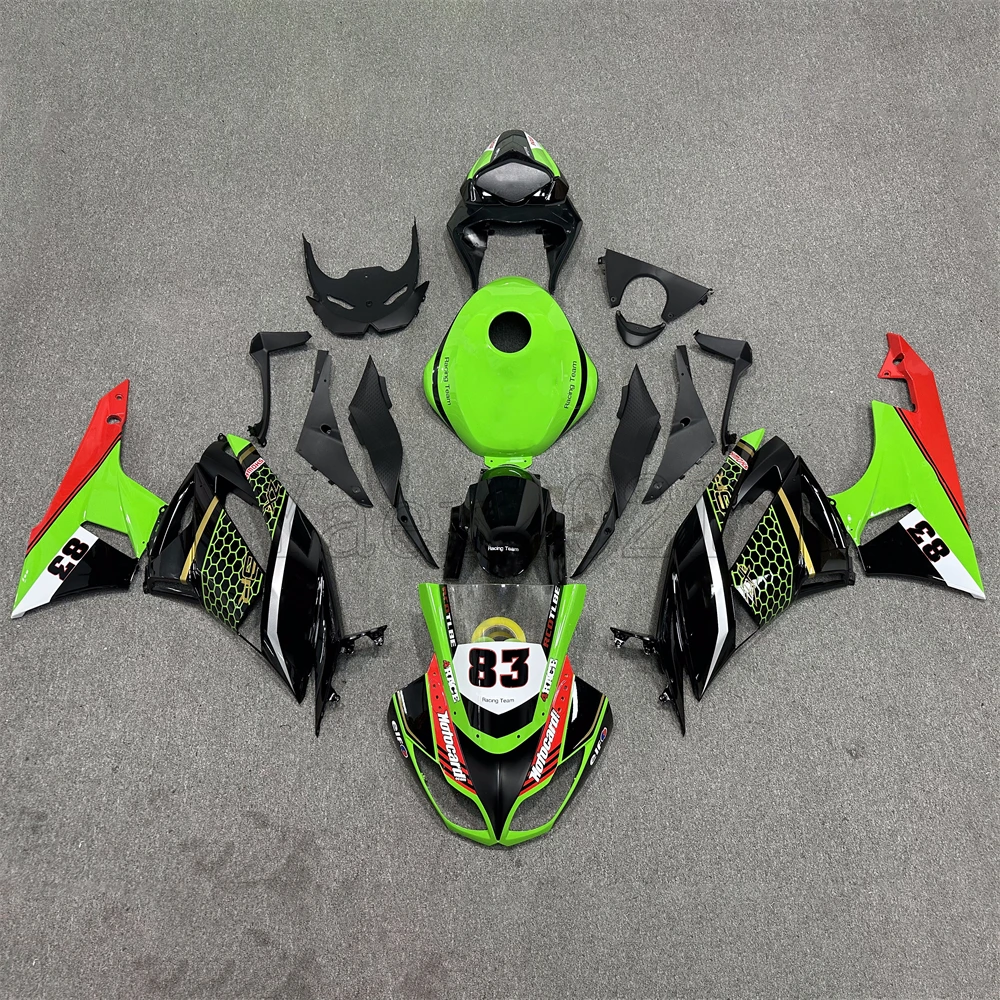 Для ZX 6R 09-12 ZX-6R 2009 2010 2011 2012 ZX6R комплект обтекателя из АБС-пластика детали рамы