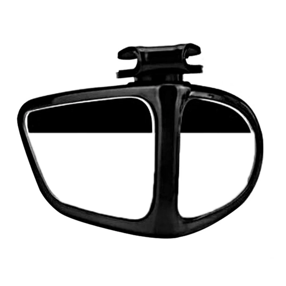 

Left 1Pcs 360 Rotation Adjustable Car Blind Spot Mirror Wide Angle Convex Rearview Mirror View