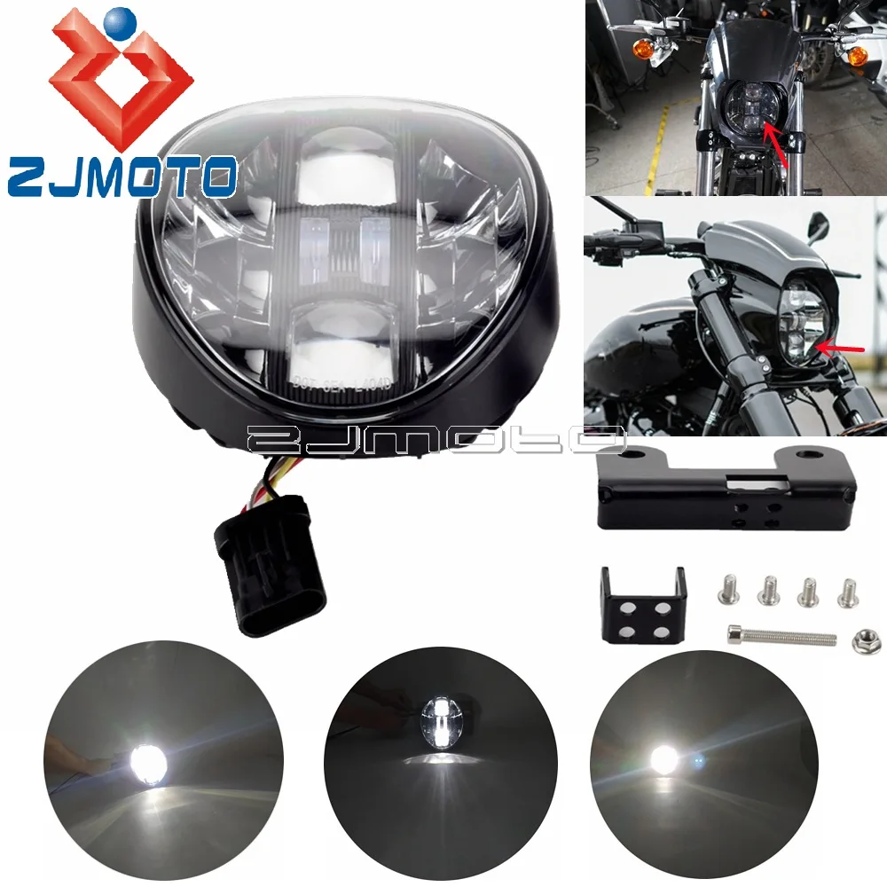 Налобный фонарь для мотоцикла 12 В ДХО светодиодный налобный ближнего/дальнего