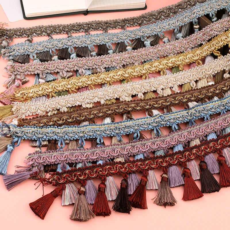 Dailylike Sewing Ribbon Tassel Fringe Cotton Trim Ethnic Latin Dress Stage Garment Curtain Decorative Diy |