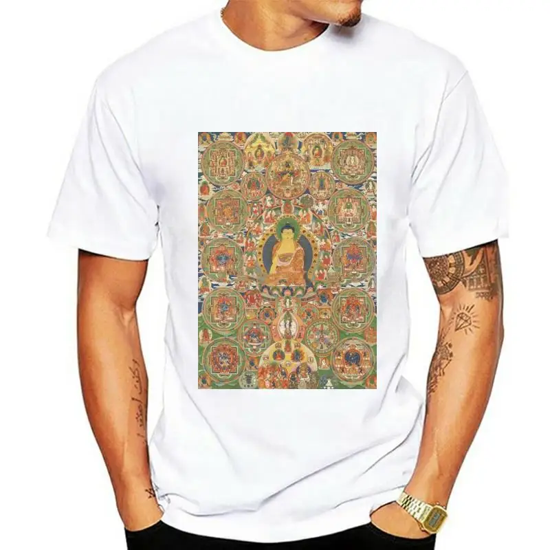

Art Buddha Buddhism Buddhist Complete Mandala T Shirt