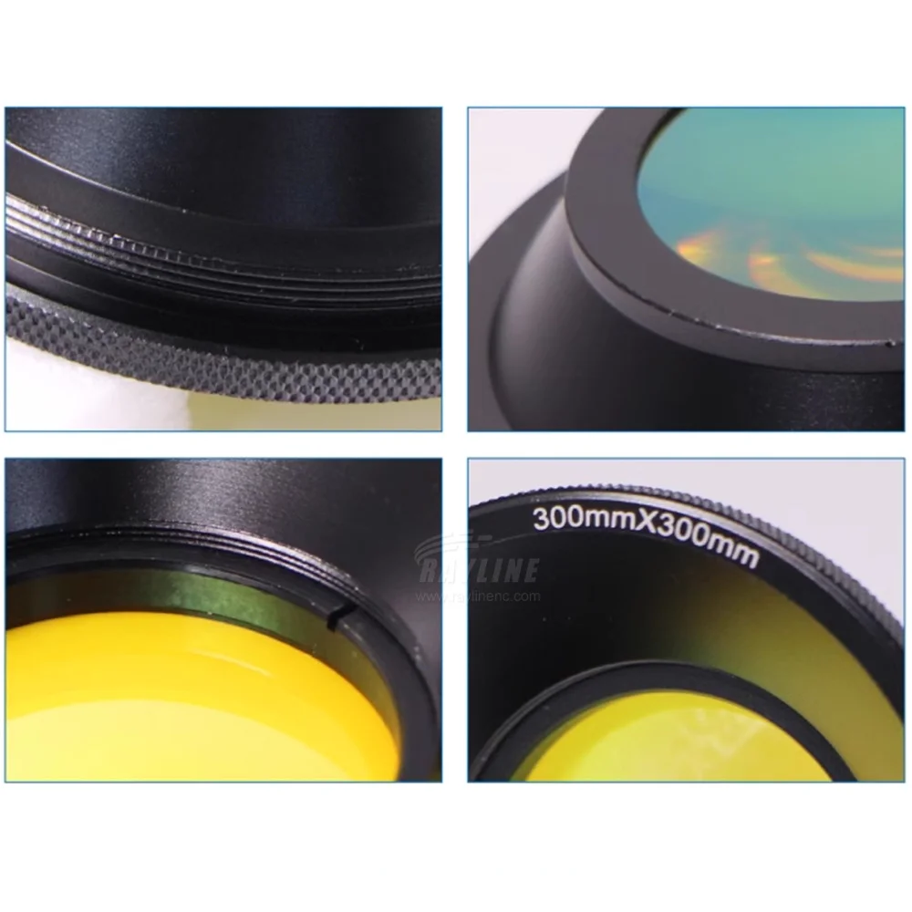 Объектив для сканирования CO2 F-theta полевой объектив 1064 нм 50x50-400x400 детали