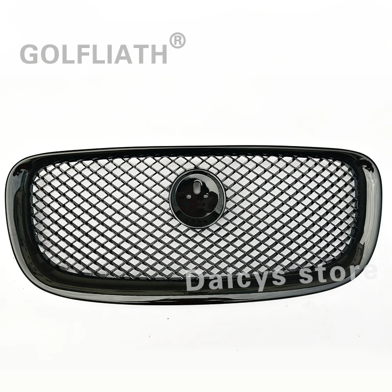 

For Jaguar xf XF 2012-2015 Car-styling ABS Front Grill GRILLE Cover Trim Auto Replacement Parts 1PC