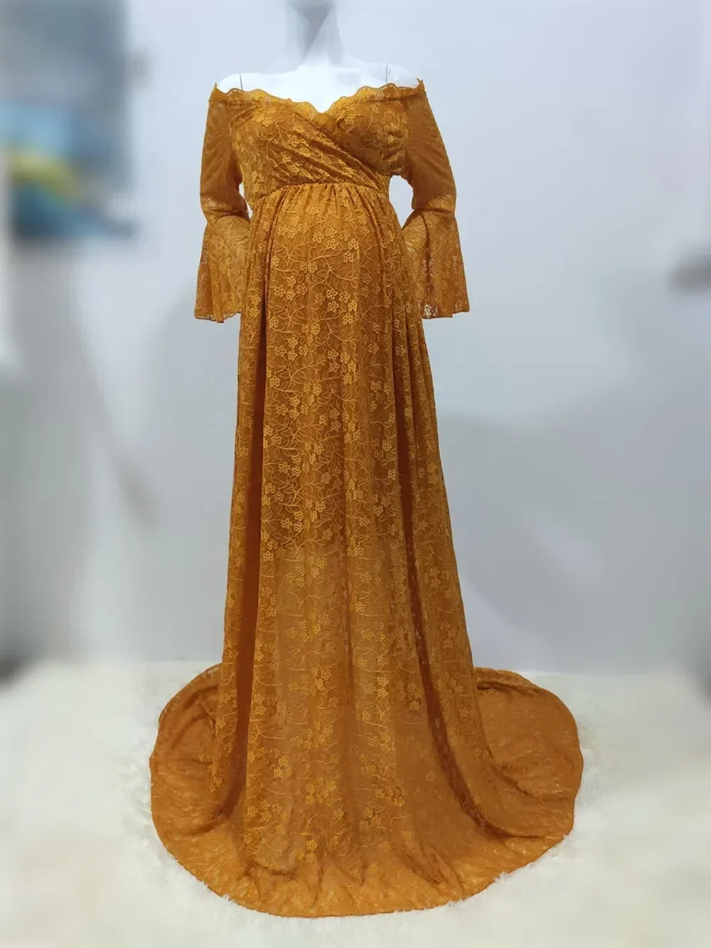 Длинные платья для беременных фотосессии сексуальные кружевные красивые