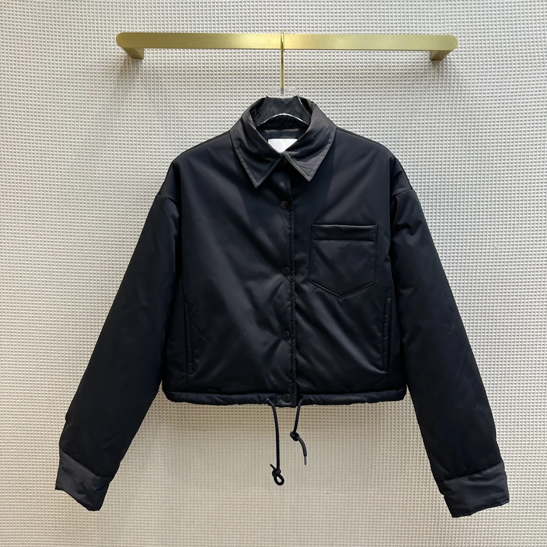 

Короткий жакет с лацканами из хлопка, однобортный короткий жакет с лацканами, верхняя часть тела