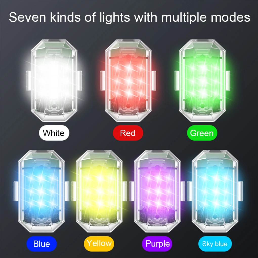 

Aircraft Light Flashing Lamps Outdoor Adjustable Motorcycle Cruise Lights