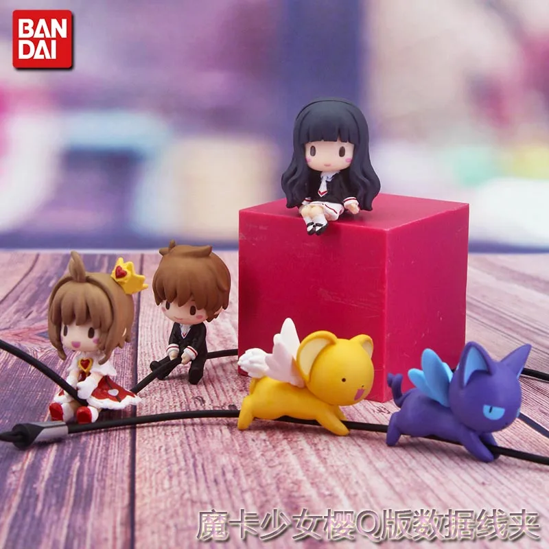 Капсулы Gashapon игрушки карточка Сакура кабель USB-кабель украшение милая кукла