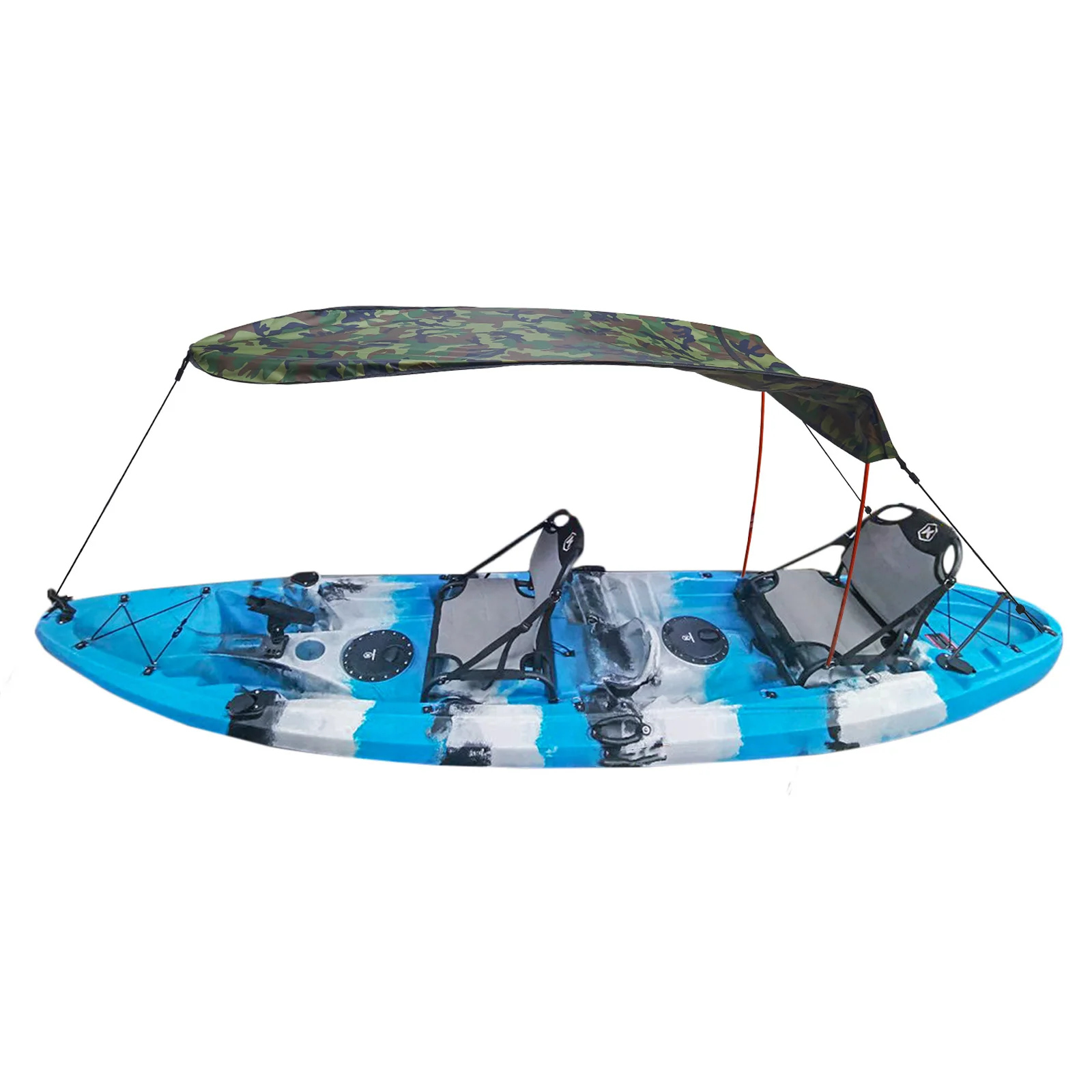 Kayak Shade Boat Canopy Sun Shade Canopy For Kayak Boat Canoe UV Protection Kayak Canoe Shed Fishing Tent Rain Canopy 