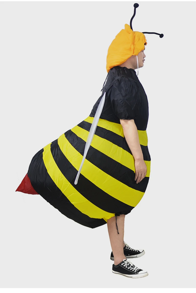 

Tiktok Bumblebee Little Bee Inflatable Performance Costume COS Halloween Bar Animal Insect Puppet Performance