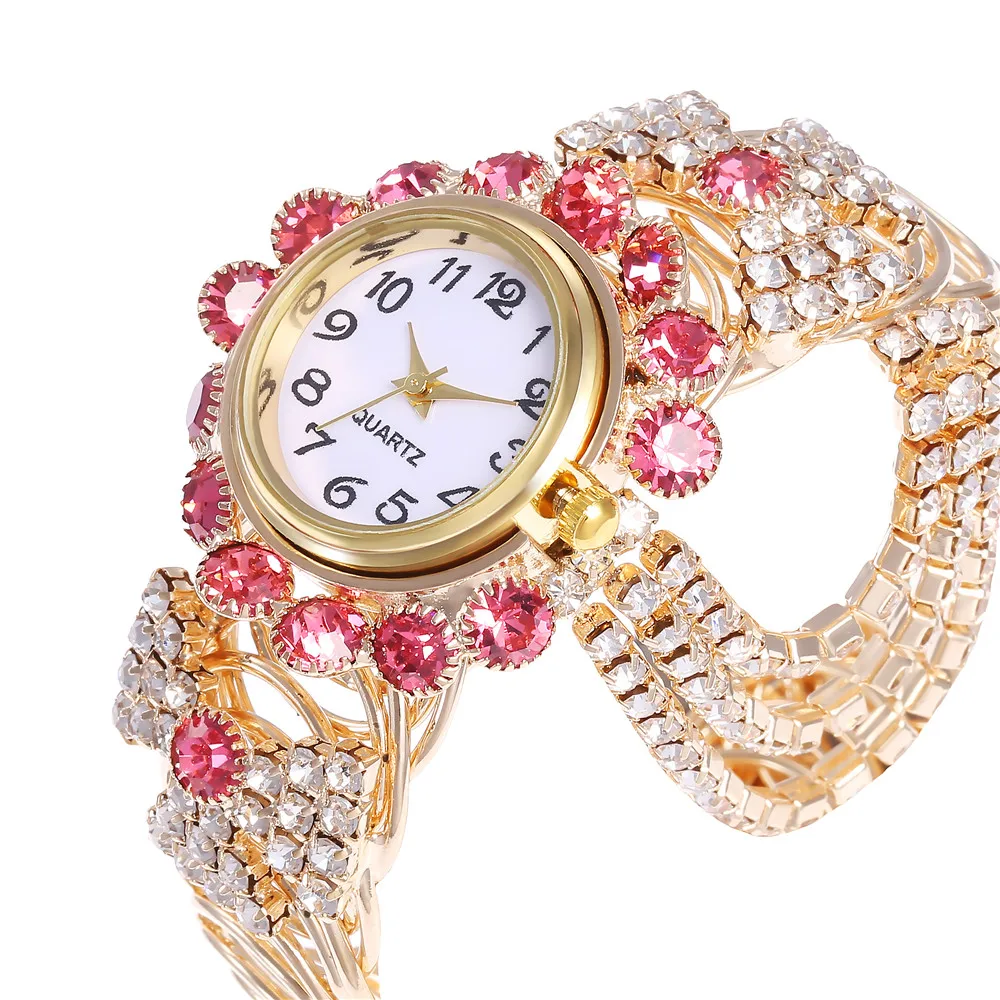 

2022 Top Brand Luxury Rhinestone Bracelet Watch Women Watches Ladies Wristwatch Relogio Feminino Reloj Mujer Montre Femme Clock