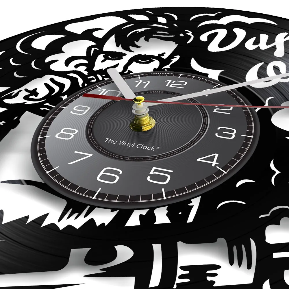 Vape Shop настенные часы с логотипом электронная сигарета виниловая Запись