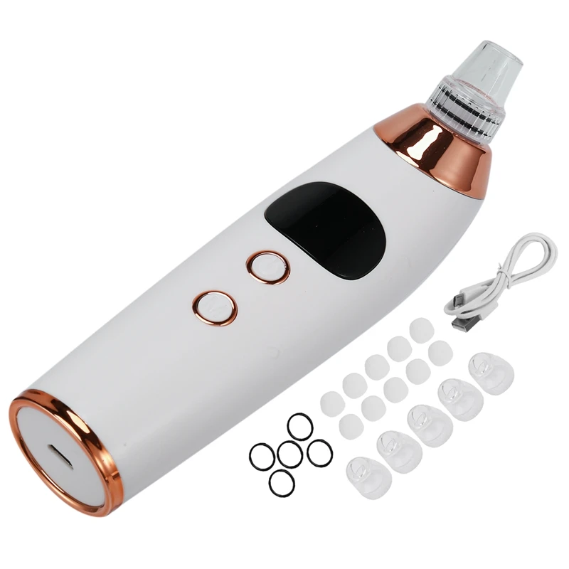 

Heated Electric Blackhead Removal Instrument Acne Pore Cleaner Blackhead Beauty Instrument