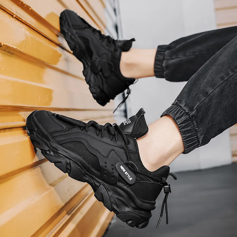 Мужские кроссовки высокого качества для отдыха на открытом воздухе удобная