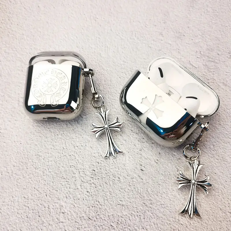 

Чехол для наушников AirPods Pro с гальваническим покрытием, мягкий чехол для Apple Wireless Bluetooth AirPods 1, 2