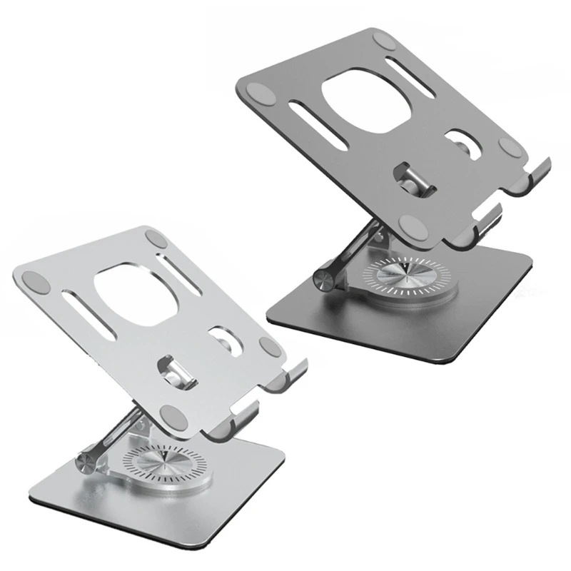

Aluminum Alloy Desk Phone Tablets Holder Stand For Laptop Pad Adjustable Desktop Tablet Bracket Universal Desk Top Stand