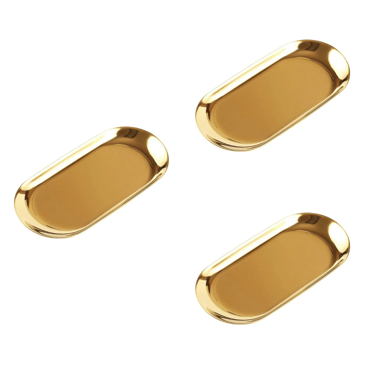 

3 шт., стоматологические плоские полотенца из нержавеющей стали 201