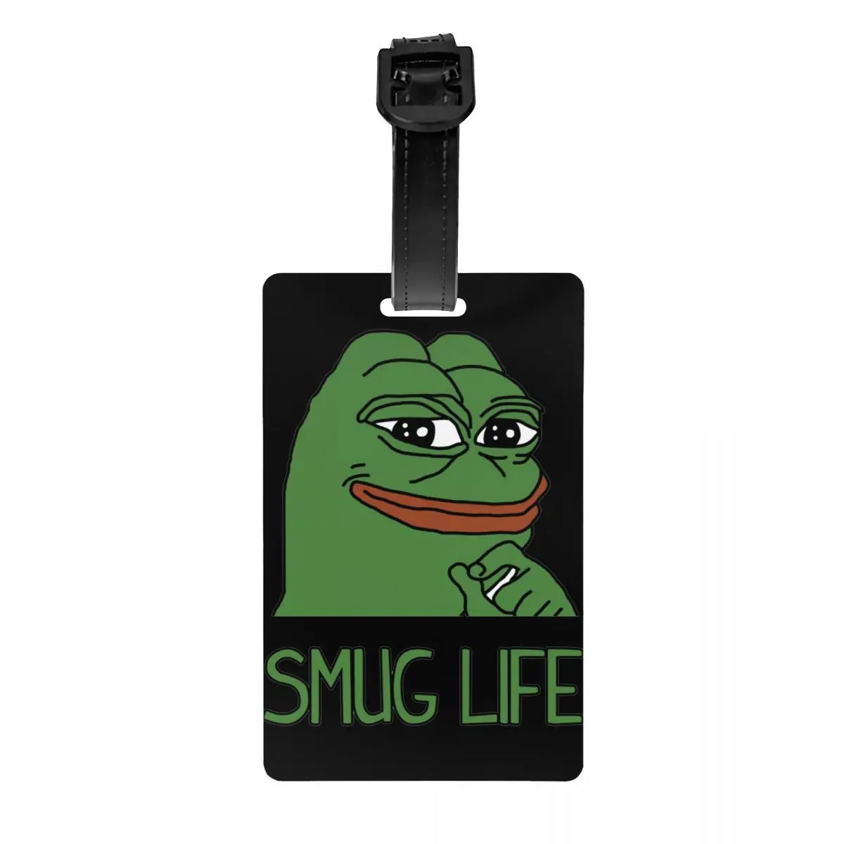 

Smug Life бумага лягушка багажная бирка на чемодан багаж Личная Обложка ID этикетка
