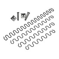 10 Sets 60cm To 80cm Upholstery Zig Zag Springs Metal Sofa Couch Recliner Chair Settee Coil Seat Back Repalcement Repair Kit