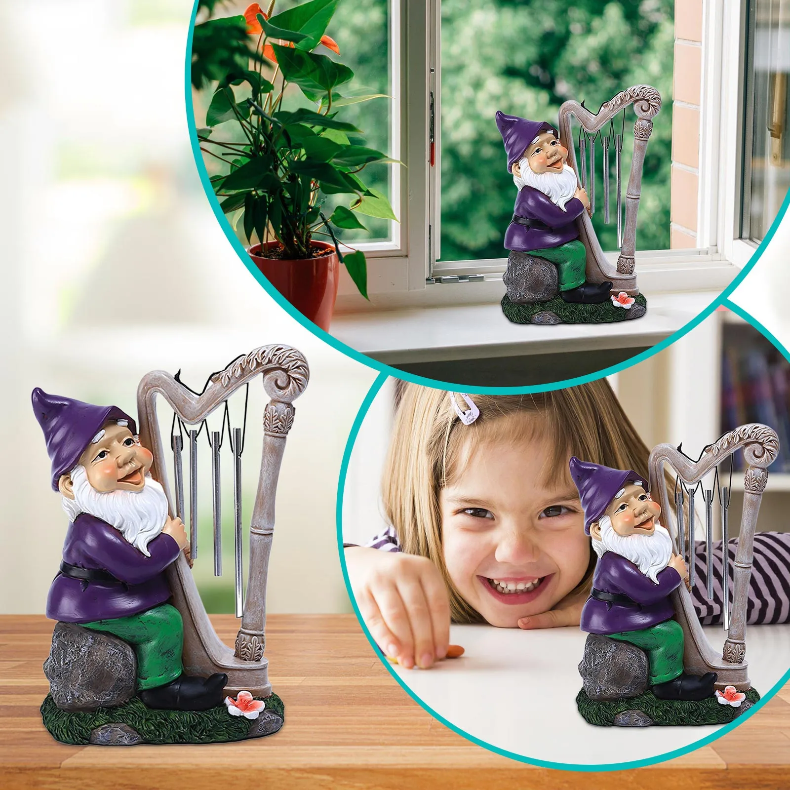 

Gnome Ornament Dwarf Whitebeard Old Man Statue Resin Craft Autumn Ornaments Tremendous Ornaments 4 Christmas Ornaments Balls