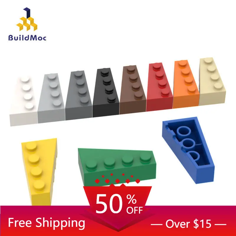 

10 шт. кубики MOC, совместимые сборы, частицы 41768, 4x2 для строительных блоков, детали «сделай сам», развивающие классические фирменные подарочны...