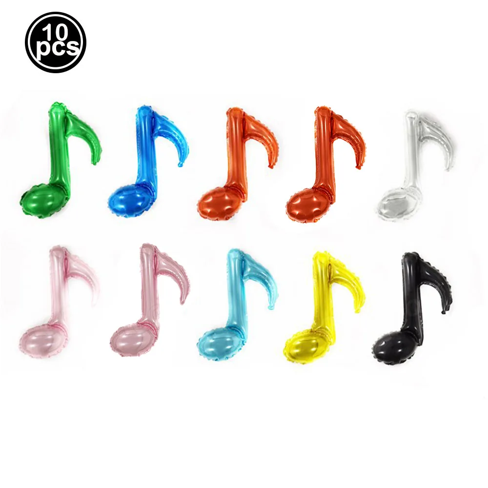 

Музыкальные шары 10 шт., черные, золотые, розовые