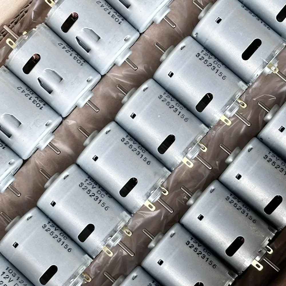 ДЖОННСОН 1031242 6 В-24 В постоянного тока 12 RS-385 микромотор с двойным выходом 13400 об/мин