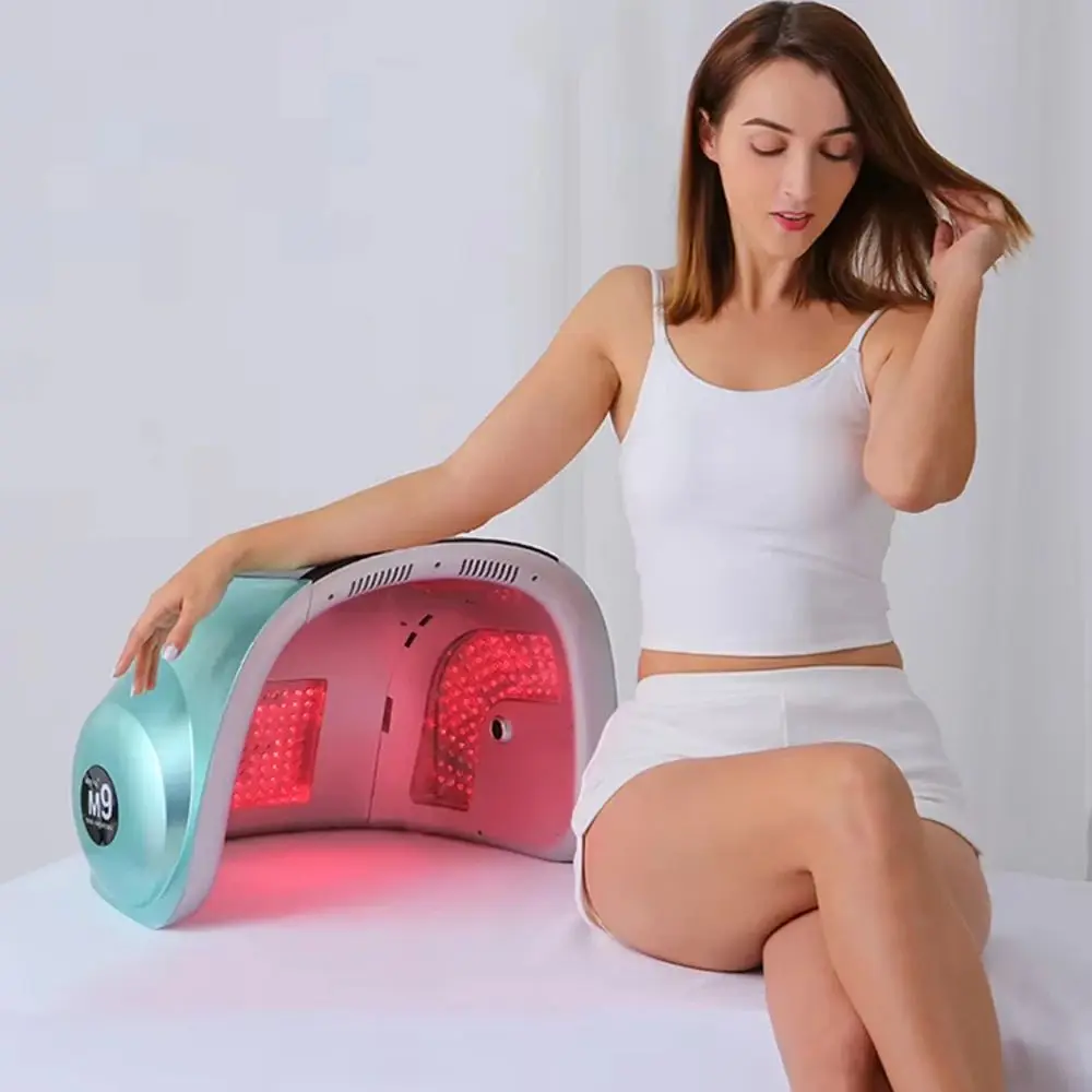 9-цветовая спектр технология 6 лампочек фототерапия лампочка с горячим и холодным