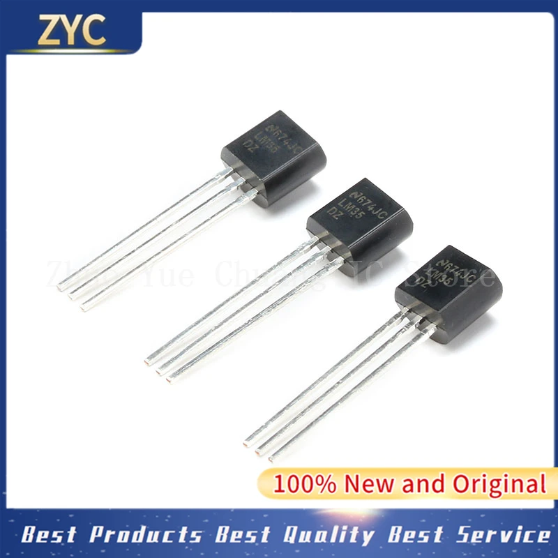 10 шт./лот LM35DZ TO92 LM35 TO-92 LM35D 100% Новый оригинальный IC чип