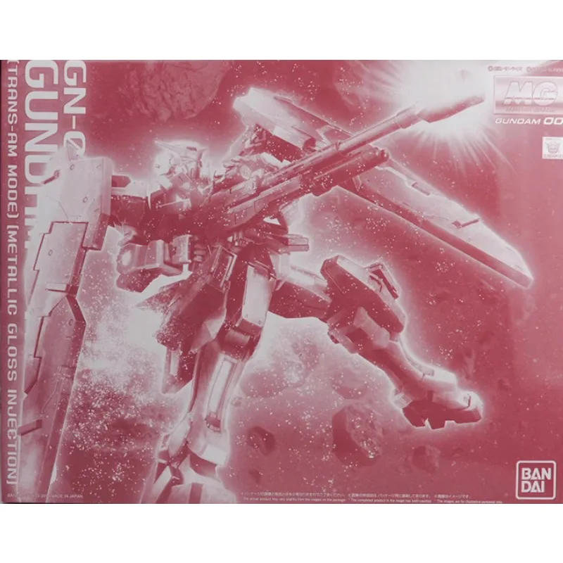 BANDAI PB MG 1100 GN-002 GUNDAM DYNAMES-красные фигурки TRANS-AM MODE Мобильный костюм с металлическим блеском Gundam 00 Аниме (art.: 3920d0aaaaf5e) - 3920d0aaaaf5e