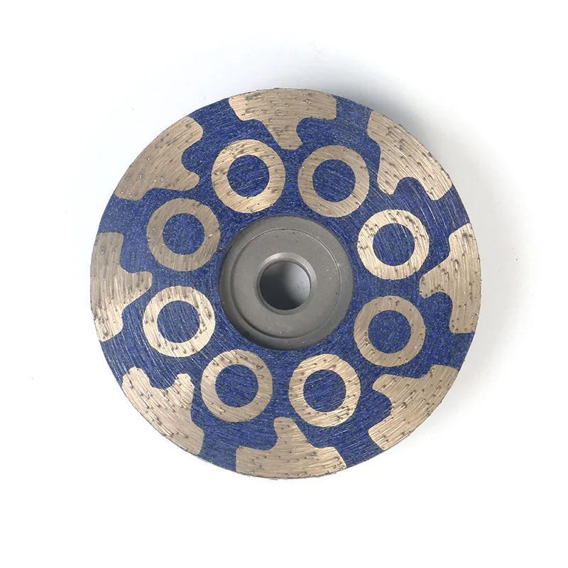 4 Inch  Metal Bond Diamond Grinding Disc Abrasive Tool Resin Filled Flat  Wheel For Concrete Marble Granite