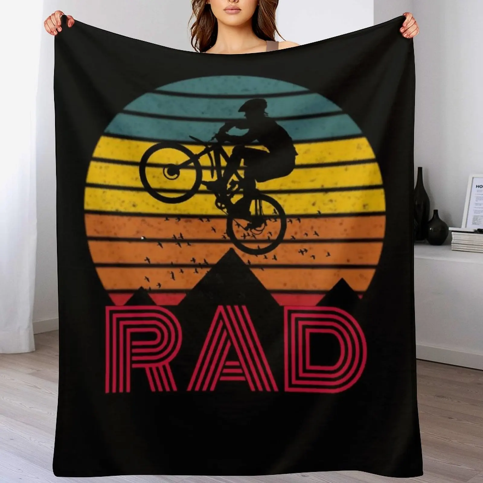 Винтажное одеяло Bmx для сна утяжеленные одеяла из фланелевой ткани