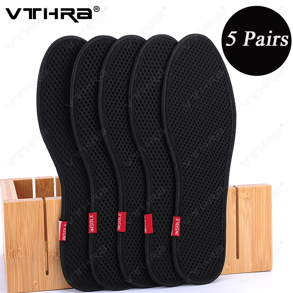 

10 шт., дезодорирующие сетчатые Дышащие стельки для обуви