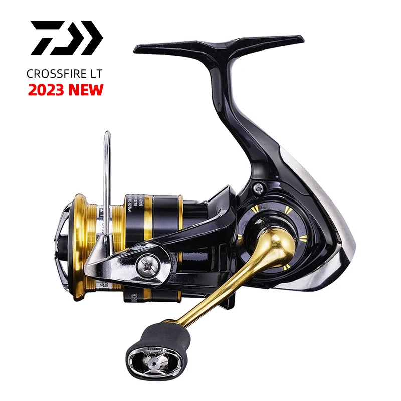 

2023 NEW DAIWA Reel CROSSFIRE LT Spinning Fishing Reel 1000-6000 ABS Metail Spool 5-12KG Power Hard Gear