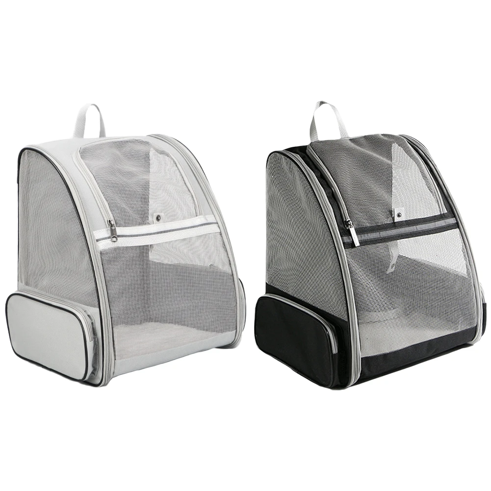 

Рюкзак для переноски домашних питомцев, складная Воздухопроницаемая сетчатая сумка для прогулок и путешествий с собаками и кошками