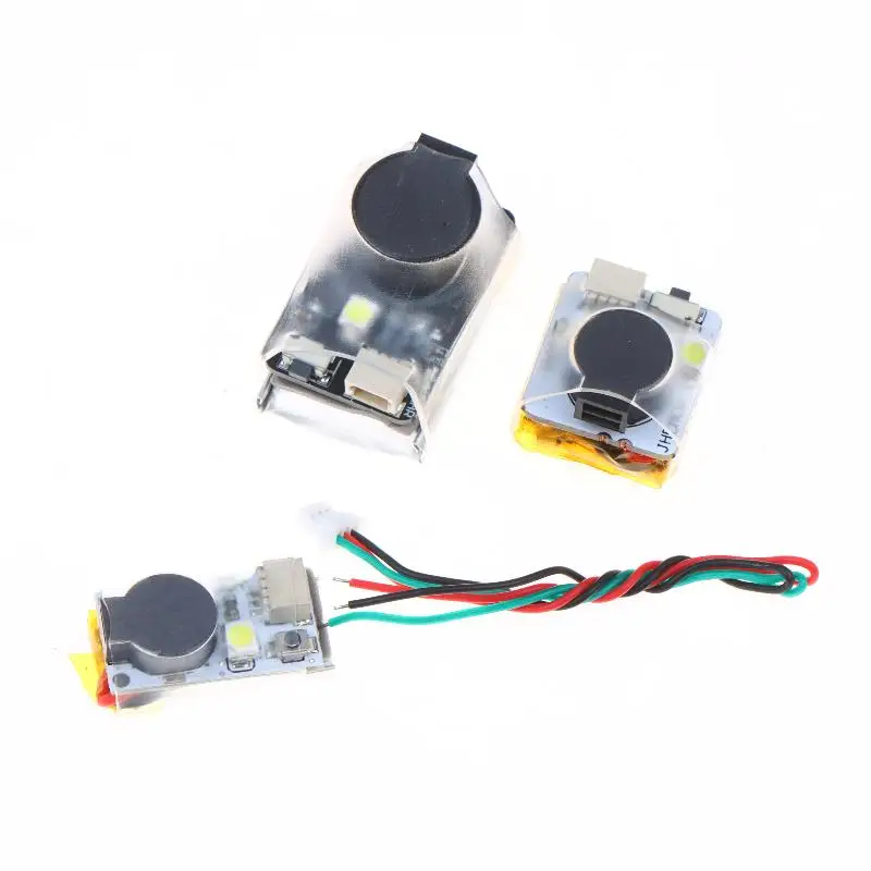 Фото JHEMCU JHE42B JHE20B Finder 110DB: Сверхгромкий зуммер-трекер со светодиодной подсветкой и звуковой сигнализацией для полетных контроллеров FPV-дронов №5