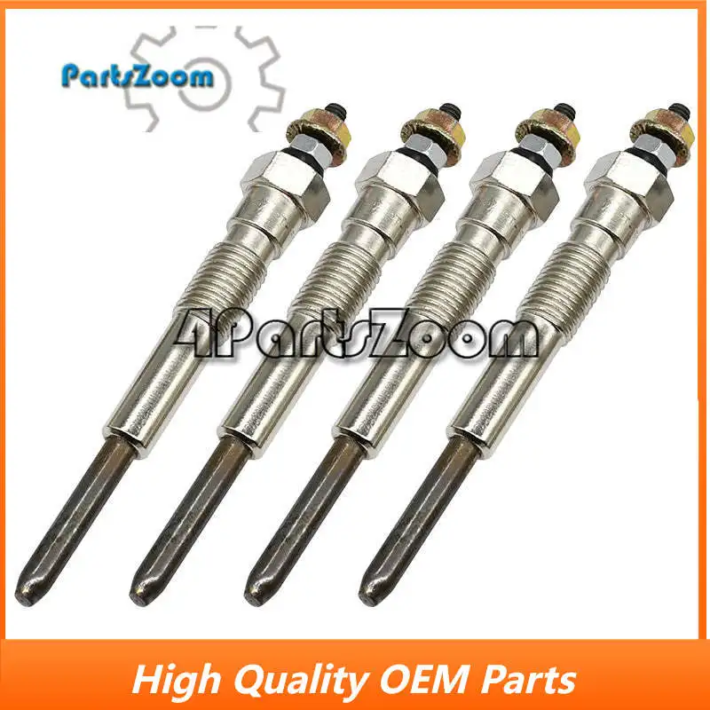 

6008151340 600-815-1340 4 PCS Glow Plug Compatible With Komatsu 4D95S 4D95 4D94 4D95L Engine PC60-7 Excavator