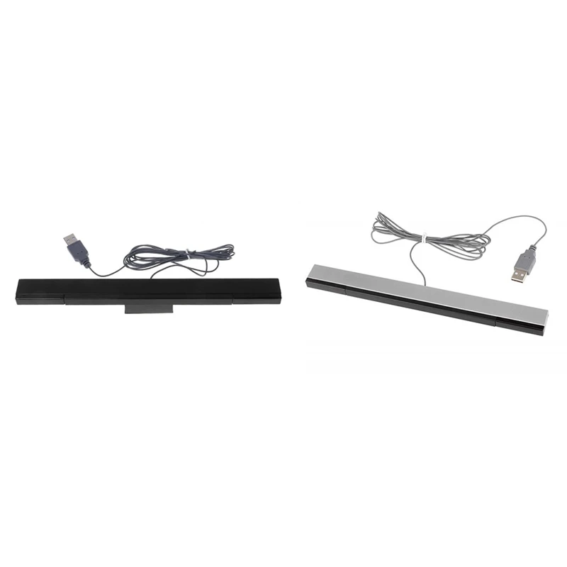 

USB Wired Sensor Bar For WII Replacement Infrared IR Ray Motion Sensor Signal Receiver For Wii System With Stand