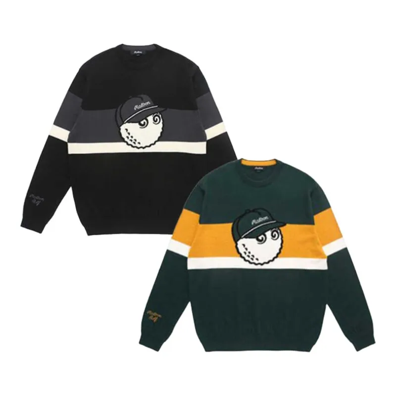 Men's Round Neck Sweaters Knitwear Men's Knitting Simple Fashion Slim Pullovers Sweaters Men'S Clothing