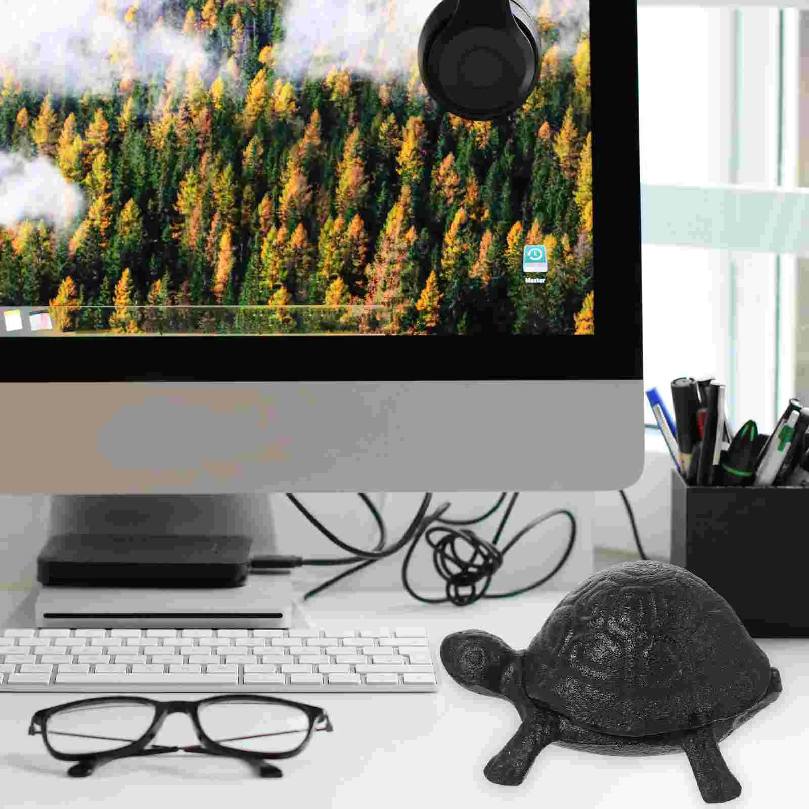 

Turtle Garden Key Hider Desktop Key Holder Simulated Turtle Appearance Key Hider