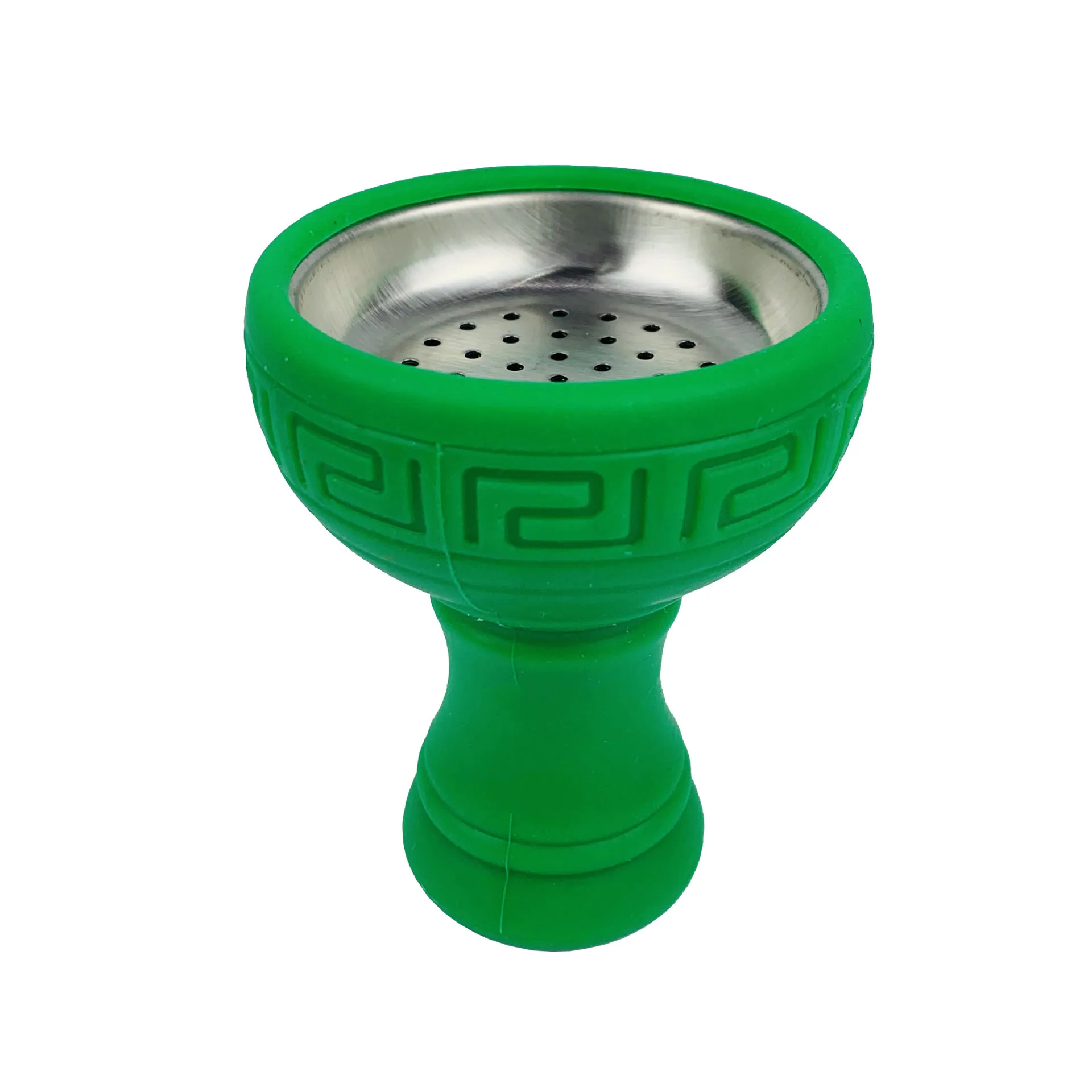 

green color Food Grade Silicone Tobacco Bowl Head for Keloud Narguile Charcoal Accessories for Smoking Bar KTV