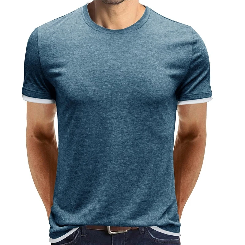 

Men's 2022 Summer New Cotton Short Sleeve Casual T-Shirts