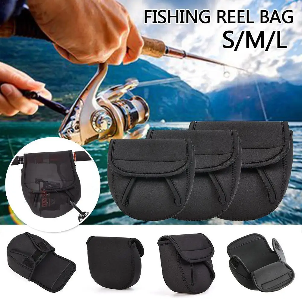 

New Baitcasting Fishing Reel bag Spinning Casting Wheel Storage Case Tackle Protective Reels Cover Pouch Protector E9A7