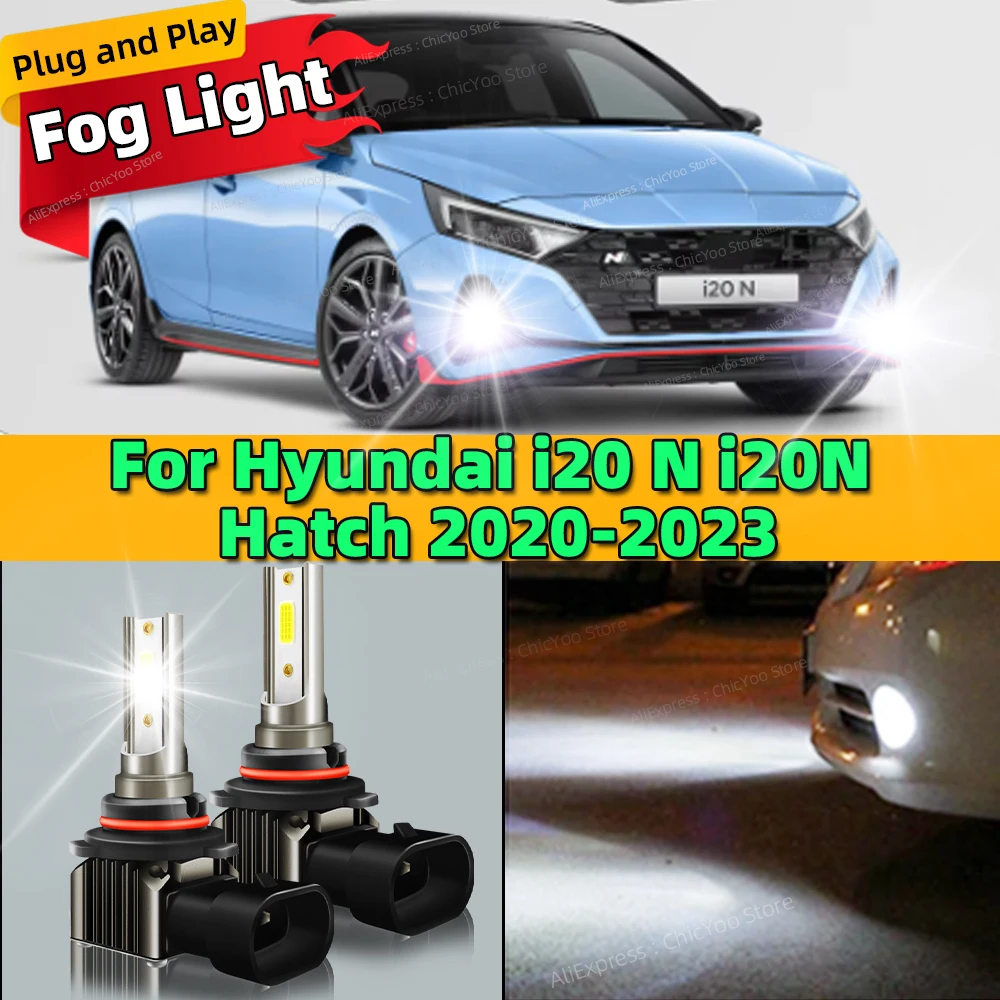 2 шт. 6000K светодиодные автомобильные передние противотуманные фары 9006 HB4 лампы для