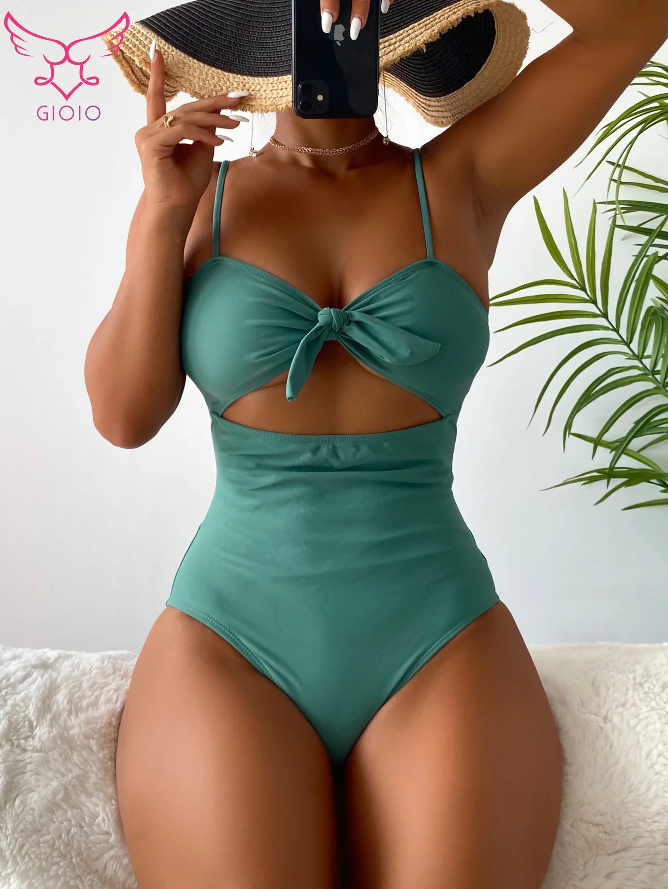

GIOIO New Arrival Swimsuit Bikini European American 1 Piece Swimsuit Beach Seaside Micro Bikini Extreme Wholesale Dropshiping