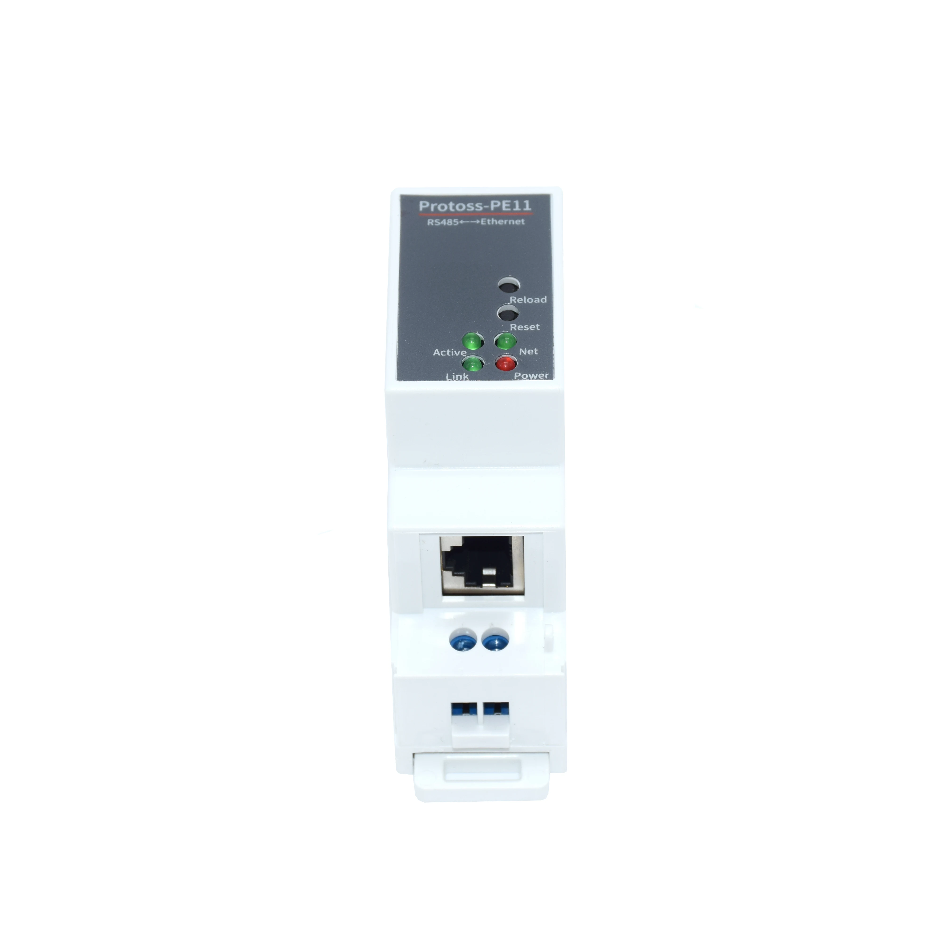 DIN-рейка с последовательным портом RS485 к Ethernet-преобразователю устройства IOT