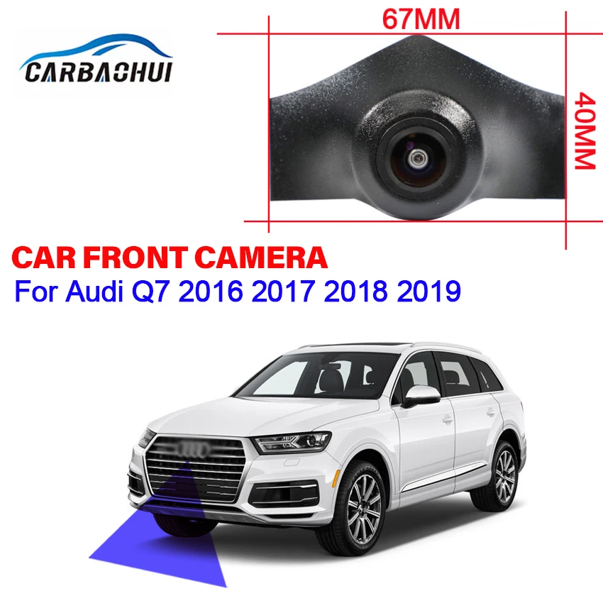 For Audi Q7 2016 2017 2018 2019 Hd Ccd Car Audi Front Grill Camera