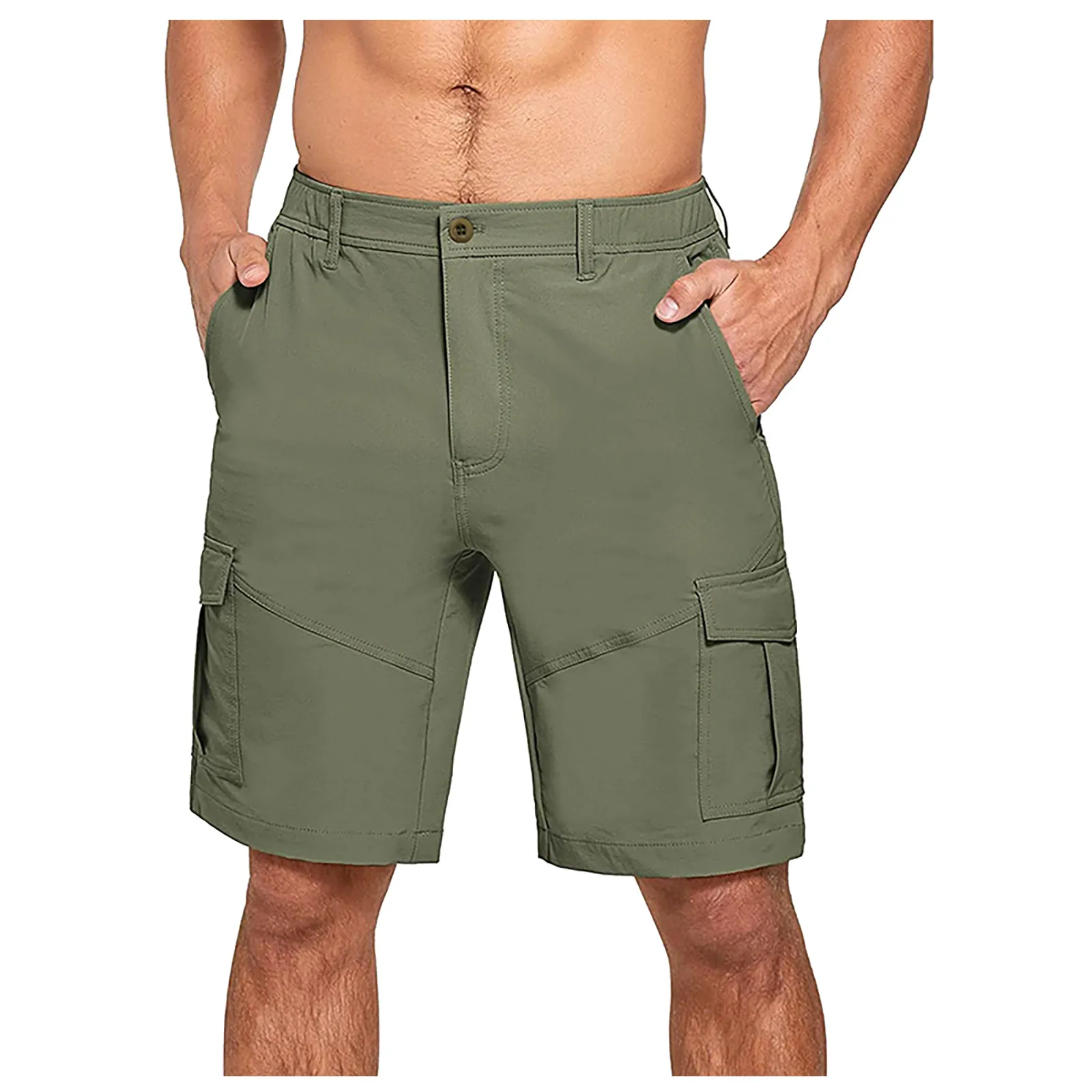 

Шорты-карго мужские с большими карманами, 2022 хлопок, быстросохнущие
