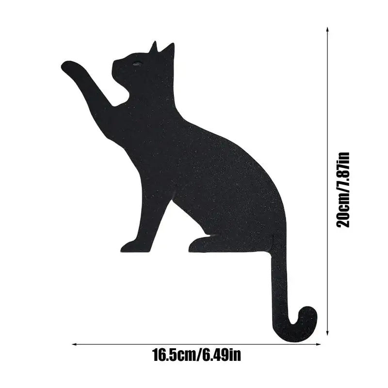 Дверная рама с изображением кошки угловая дверная декор деревянная милая и