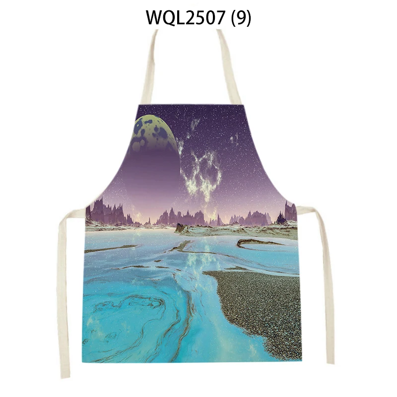 

Фартук для пикника вечерние НКИ, Женский кухонный фартук для готовки, фартук с принтом в виде слона и облака, маслостойкий фартук унисекс дл...